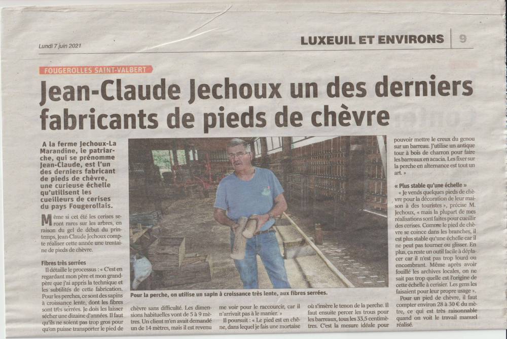 Article sur Jean-Claude Jechoux